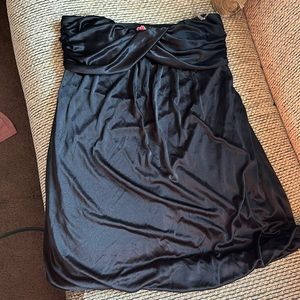 Strapless mini dress from forever21